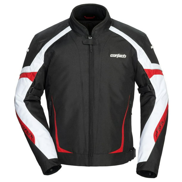 Cortech Mens VRX 2.0 Jacket Black/Red X-Large 8950-0201-07 
